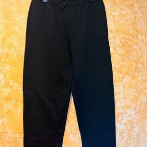 SKIMS Cotton fleece sweatpants onyx